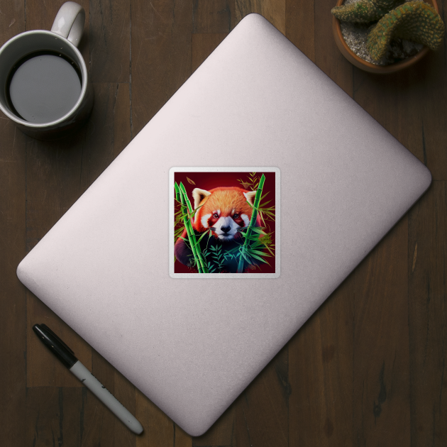 Red Panda Nature Outdoor Imagine Wild Free by Cubebox